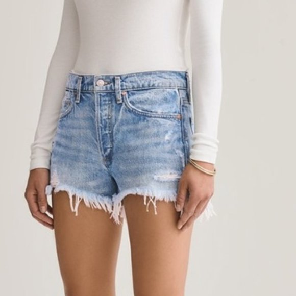 AGOLDE Parker Vintage Cut Off Short in Swapmeet 26 - Picture 16 of 16